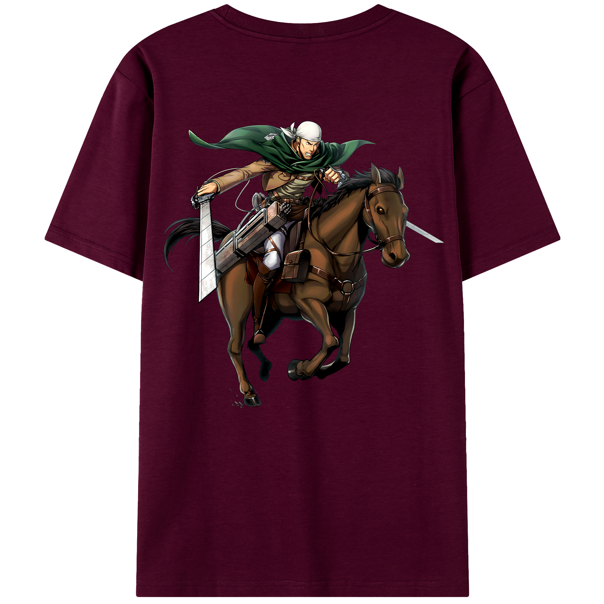 （画像用） 進撃の巨人 Attack on Titan レディース半袖Tシャツ(バックプリント)